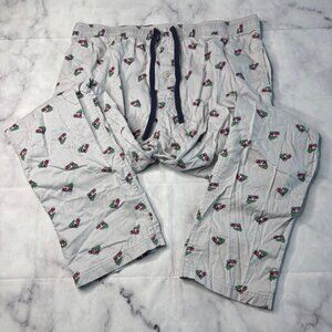 Southern Tide Christmas Pajama Pants Men’s Size XL Red Truck Tree Lounge A94